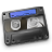 Cassette Blue Icon 48px png